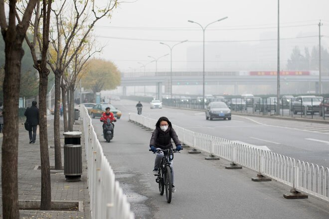 Загрязнение воздуха в Китае негативно влияет на кожу лица