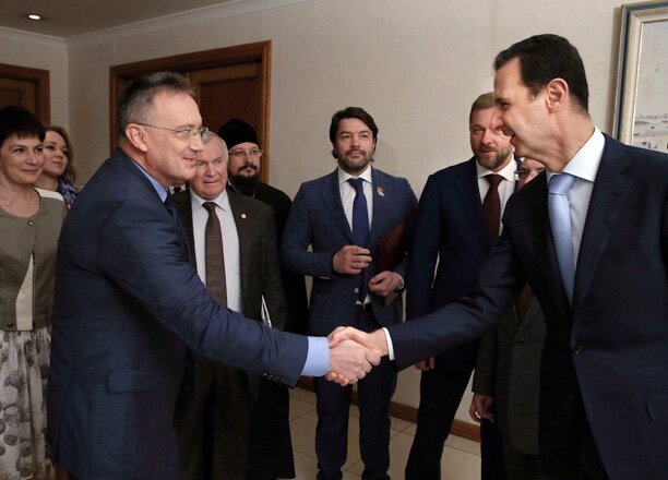 Асад принял депутатов Госдумы